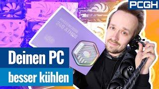 Gaming-PC optimal gekühlt: 16 Kompaktwasserkühlungen im Test