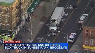 Pedestrian struck and killed by box truck in Sunset Park, Brooklyn