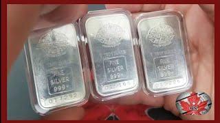 This weeks Silver Hunt Sunday I have some Engelhard silver bars & feature a TD bank 1 oz bar