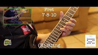 Guitar Basics - G Major Scale Pattern Guitar Exercises PART 2