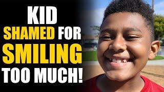 Kid Shamed for Smiling TOO MUCH! Surprise Ending... | SAMEER BHAVNANI