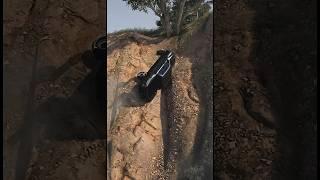Ram TRX FLIP AFTER ATTEMPTING TO LAUNCH UP STEEP CLIFF!!!