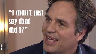 Mark Ruffalo being a bit clueless for 10 minutes!