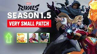 Buffs to Human Torch, Iron Man, Cloak & Dagger in Mid-Season 1.5 Patch | Marvel Rivals