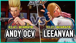 KOF XV  AndyOCV (Kula/Benimaru/Kyo) vs Leeanvan (Isla/B.Jenet/Whip)  Steam