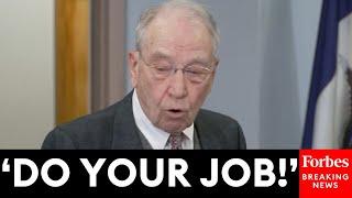 BREAKING NEWS: Chuck Grassley Faces Constituents In Tense Iowa Town Hall