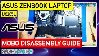 Asus Zenbook UX303L UX303 Full Disassembly Guide