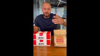 Chicken Wings Comparison Between KFC and Burger King - مقارنة أجنحة الدجاج بين كنتاكي و برغر كينغ