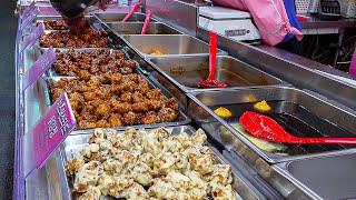 The Very Yummy! 6 Flavored Fried Chicken Making in a Korean Market – Korean Street Food