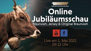 Online-Jubiläumsschau Pustertal - Braunvieh, Jersey und Original Braunvieh - mostra anniversaria