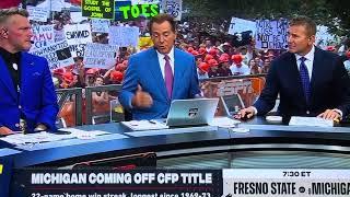 Nick Saban breaks the internet on GameDay