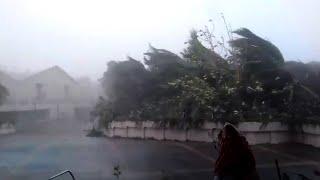 Watch: Furious Cyclone Fani  strikes Odisha, will weaken and move to Bangladesh