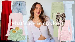 What's New In My Closet  try on haul 