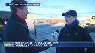 ABS Global partners on WMTV Share Your Holidays Veterans Day food drive