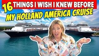 NEW Holland America Tips & MONEY-SAVING Tricks!