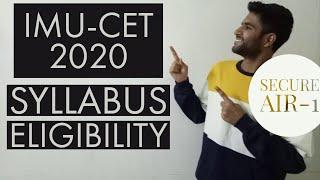 IMU CET 2020 Complete Guidance  ||The Marine Whales