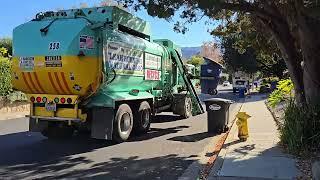 ej harrison truck 258 on christmas recycling part 1/4