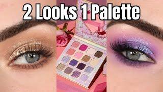 Oden's Eye x Morgan Turner Eyeshadow Palette Tutorial | Neutral and Purple Eye Makeup