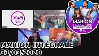 INTÉGRALE Marion et les garçons - 31/03/2020