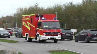 [Gebäudebrand/Vollalarm] Freiwillige Feuerwehr Norden , DRK Bereitschaften Hage\Großheide ,Loppersum