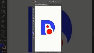 Logo Design Hack: Create a Stunning D and B Logo in Illustrator #adobeillustrator #shorts