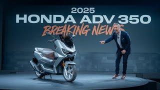 2025 Honda ADV 350: The Ultimate Adventure Scooter Revealed #scooterlife #hondareview