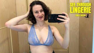 [4K] See-through Try On Haul | Transparent Lingerie | Very revealing Try On Haul