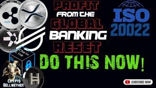 SWIFT ISO20022 Banking reset Millionaire Maker Strategy - Do this NOW! - XRP, XLM, HBAR, ALGO, LINK