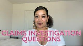 CLAIMS INVESTIGATION QUESTIONS YOU SHOULD BE ASKING || NEW ADJUSTER FRIENDLY || PROPERTY CLAIMS