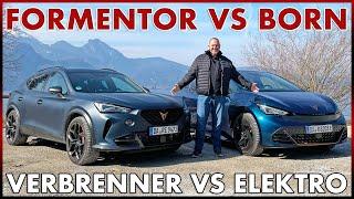 2022 CUPRA BORN vs. CUPRA FORMENTOR - Vergleich Elektro gegen Verbrenner | Reichweite Preis Fahren