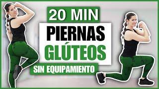 PIERNAS TONIFICADAS Y GLÚTEOS GRANDES | RUTINA DE EJERCICIOS EN CASA SIN PESAS | NatyGlossGym