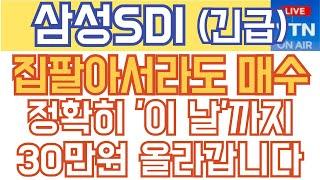 삼성SDI 주가전망 - 속보) 집팔아서라도 매수! 정확히 '이 날'까지 30만원 올라갑니다!