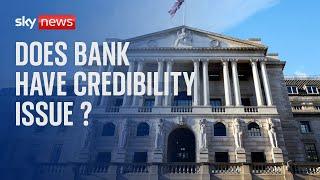 Interest Rates: Sky's Ed Conway asks if Bank of England has credibility issue