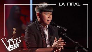 Rafael Amador canta "Como el agua" | La Final | La Voz Kids Antena 3 2024