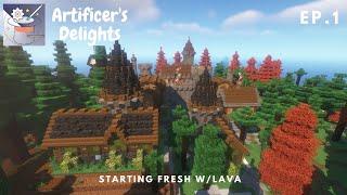 Artificer's Delights w/LavaTemptress ~ Ep.1 ~ Starting Fresh No Lag!