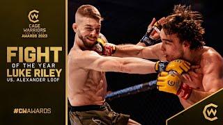 Greatest Fight in CW History! | Luke Riley vs. Alexander Lööf | Cage Warriors Fight of the Year 2023