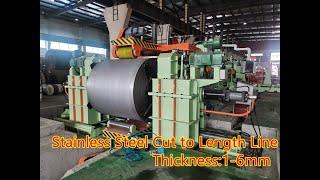 2-6mm Stainless Steel Cut to Length Line Machine # cut to length machine