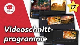 Videoschnittprogramme für Einsteiger (kostenlos & kostenpflichtig)