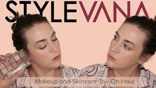 STYLEVANA HAUL// Makeup and Skincare Try-On