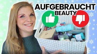 AUFGEBRAUCHT & PLATT GEMACHT  meine Beauty TOPs & FLOPs Dezember 2024