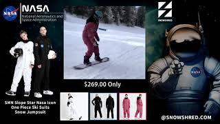 SMN Nasa Slope Star One Piece Snowsuit Sale | Snowshred