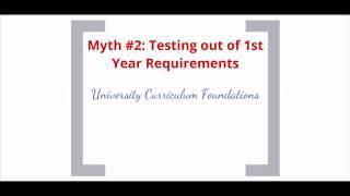 SMU First Year Myths