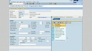 SAP MM Training | Creating Information Record configuration | Tutorials