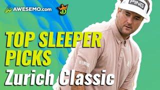 2021 ZURICH CLASSIC TOP-5 DFS SLEEPERS | DraftKings & FanDuel Golf Low-Owned Plays