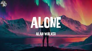 Alan Walker - Alone (Lyrics) || Marshmello, Major Lazer, ..