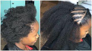 WOW! Natural Crochet hairstyle for Short natural hair, Looks like her hair | Crochet braids styles