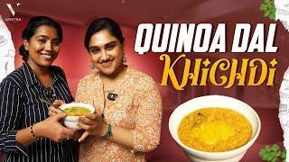 Healthy Quinoa Dal Khichdi Recipe For My Weight Loss | Cook With VV ‍ | Vanitha Vijaykumar