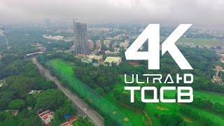 Bangalore Golf Club | India | Stock Footage | Helicam India | 4K