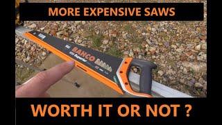 Is it worth paying more for your handsaw ?  BAHCO SUPERIOR HANDSAW ***Did I just waste my money?***