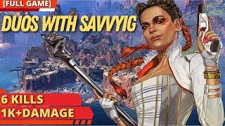 Apex Legends: Duos With SavvyIG [FULL MATCH]